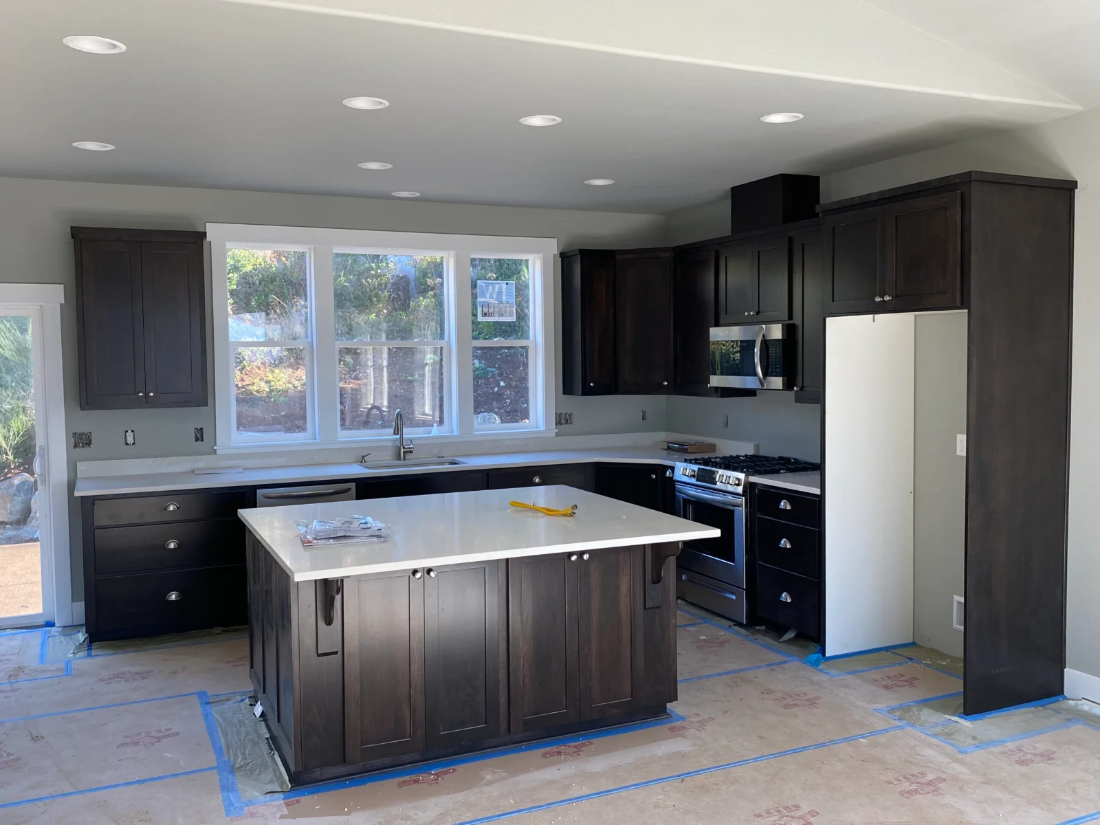 Kitchen and whole-home remodeling project on the Oregon coast