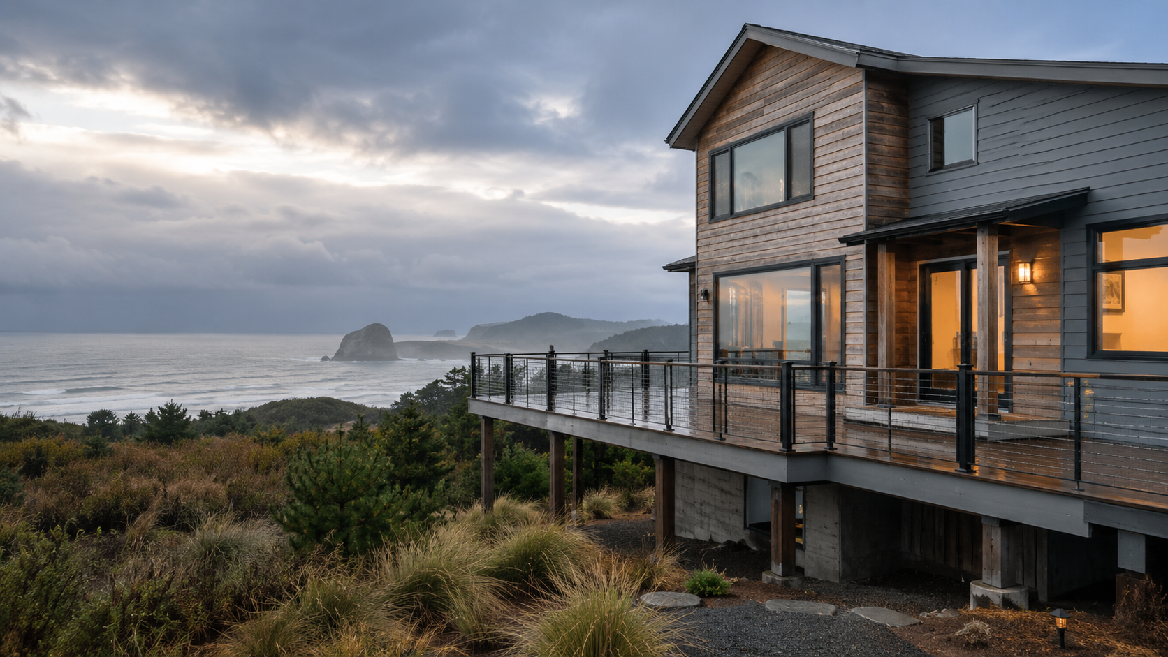 Pacific City Coastal Modern Home